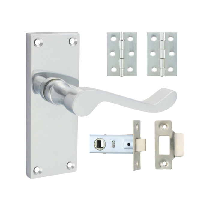 Victorian Scroll Latch Door Pack