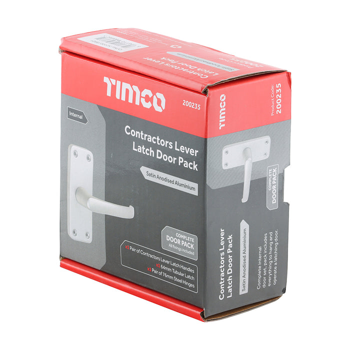 Contractors Lever Latch Door Packs