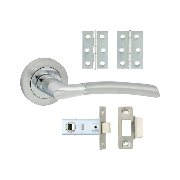 Shavington Lever On Rose Door Pack